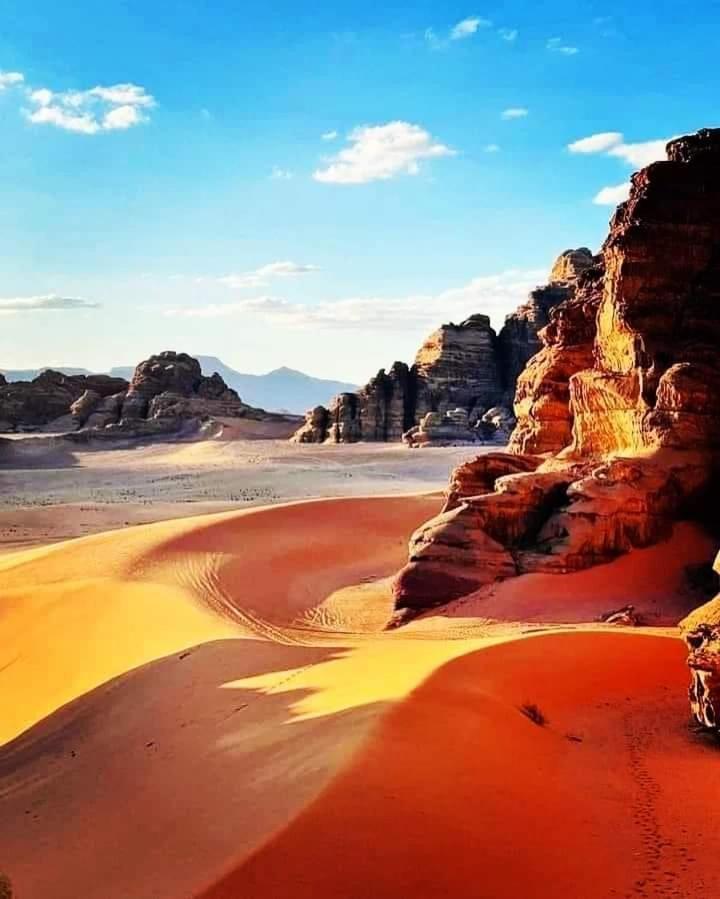 Bedouin Family Camp Hotell Wadi Rum Exteriör bild