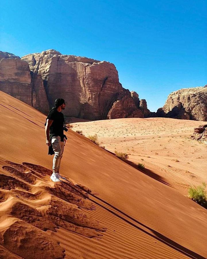 Bedouin Family Camp Hotell Wadi Rum Exteriör bild